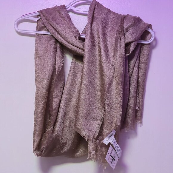 Nordstrom Accessories - Nordstrom Tan Desert Shimmer Shawl Scarf - Brand New Tags On